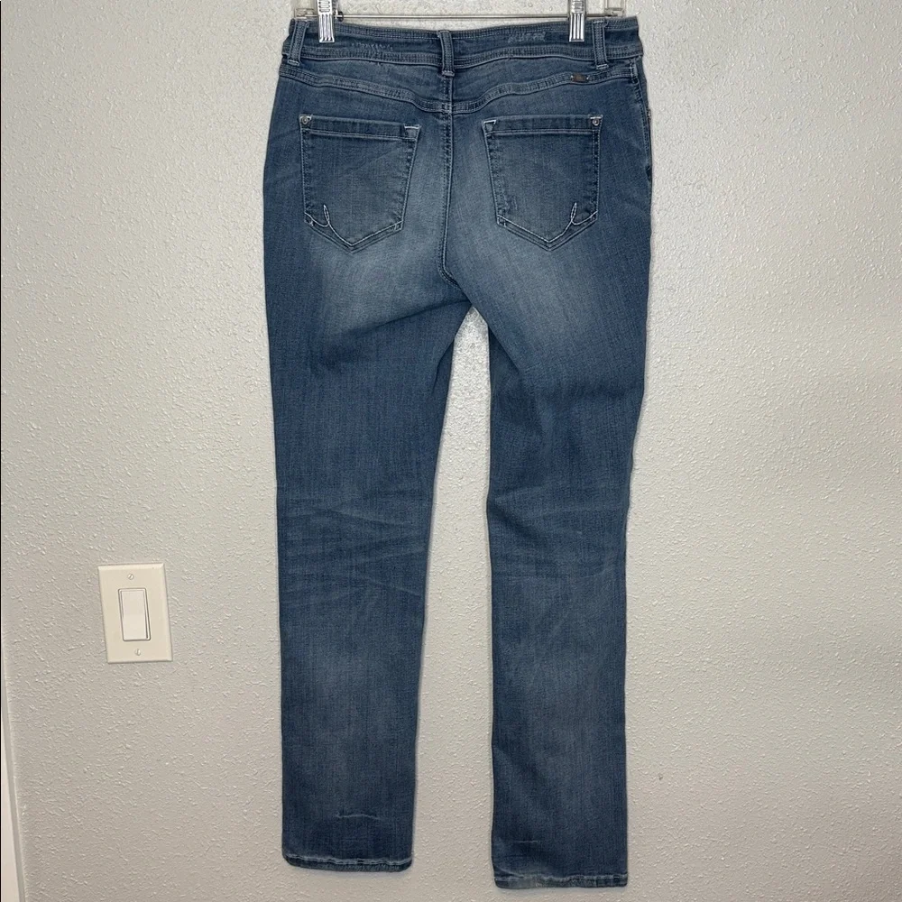 INC Women's Denim Straight Leg Curvy Fit Jeans Size 4 - Picture 5 of 6